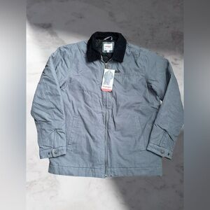 Wrangler Men's Workwear Jacket Size Medium Color Gray